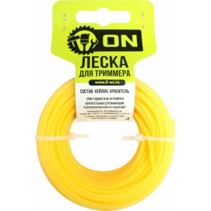 Леска д/триммера "квадрат" 3мм 50м 15-01-515