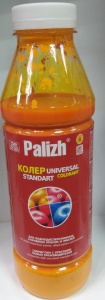 Паста колеровочная универсальная ярко-желтый 0,9л Palizh STANDART  