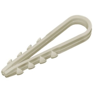 Дюбель-хомут "ДХК-10" 5-10мм нейлон круглый кабель (100шт)