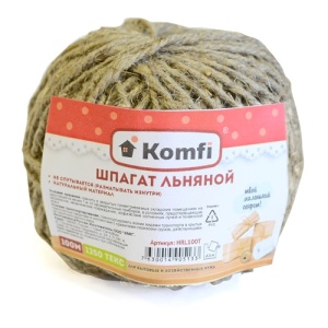 Шпагат льняной 100м 1250 текс Komfi/40