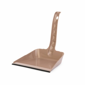 Совок д/мусора с резинкой с длинной ручкой Башпласт