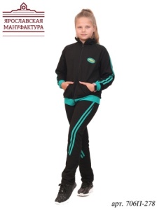 Костюм спорт. дет. 706п-278 р.34/140 Ч/З