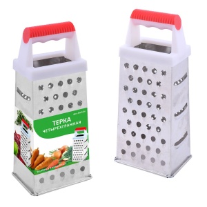 Терка 4-х гранная 19см МультиДом