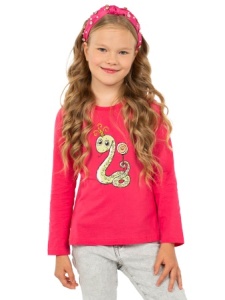 Лонгслив дев. GFL 015-018 рост 104 (ЧЗ)