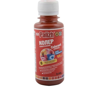 Паста колеровочная универсальная красно-коричневый 160гр Palizh STANDART 