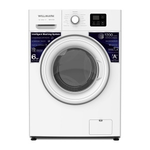 Машина стиральная WILLMARK WMF-6012W (6кг/1200 об.,16 реж.,доз.белья, очист.бар.,,A++, белый)