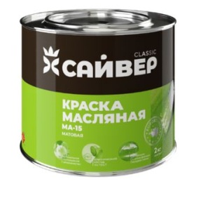Краска масляная МА-15 фисташковая 1,8кг Сайвер (6)