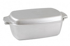 Гусятница алюминиевая 5,5 л литая  ТМ Kukmara