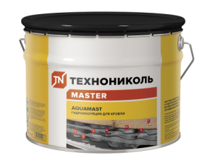 Мастика резино-битумная Аквамаст 18кг кровля