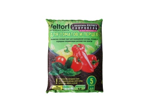 Грунт для томатов и пнрцев 5л Велторф сапропель (5)