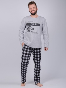 Пижама муж. (дж+брюки) Хакер начес р.56 (ЧЗ)