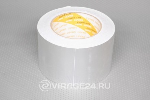 Лента алюминиевая клейкая 75мм*50м 50мкм STAR