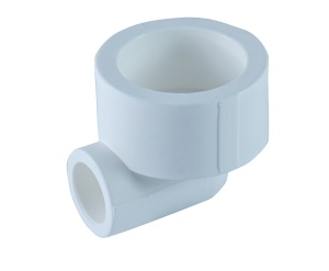 Угольник полипропиленовый (ПП) 90 градусов переходной 25х20 