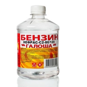 Растворитель Бензин нефрас С2-80/120 (Галоша) 0,5л (20)ВЕРШИНА