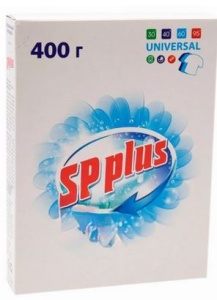 Стиральный порошок универсальный SP plus 400гр (24)