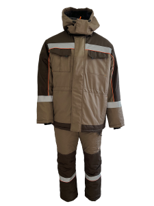 Костюм утепл. Берген(беж/кор) р.(44-46)88-92/182-188(ЧЗ)