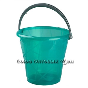 Ведро 5л прозрачное пищевое колор без крышки Ангарск