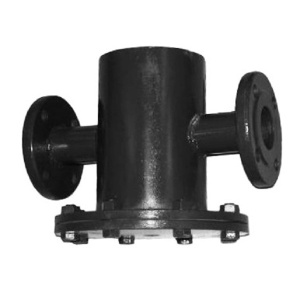 Грязевик вертикальный 80мм фланцевый  