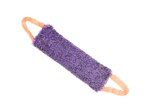 Мочалка банная вязаная 43 см Золотая коллекция жесткая 1/25