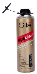 Очиститель монтажной пены 500мл SILA PRO HighClean