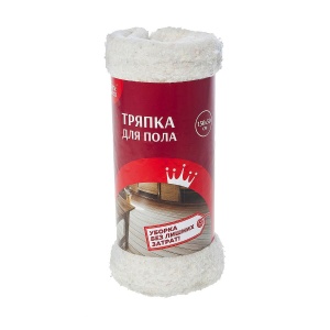 Тряпка для пола хлопок 50*150см в рулоне HomeQueen 1/5