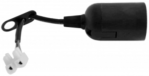 Патрон Е27 подвесной с проводом пластиковый 93056