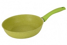 Сковорода с антипригарным покрытием 240 мм Trendy style lime ТМ KUKMARA