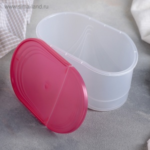 Емкость для сыпучих продуктов с дозатором Wave 1л