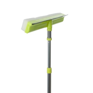 Окномойка с телескоп ручкой поролон, сгон резина 27*3,35*46(73) см 1/30