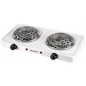 Электроплита WILLMARK HS-210TW 2конфорки спираль