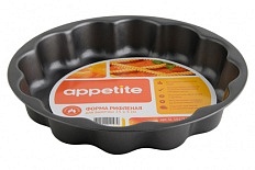 Форма для выпечки антипригарное покрытие 29,5х5см TM Appetite рифленая 