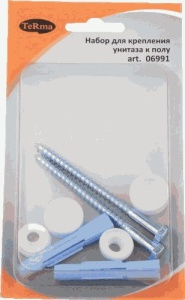 Крепление для унитаза к полу КТ-80 Terma 