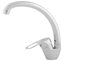 Смеситель д/кухни RUSANT рыч, выс. изл. Латунь.катридж d40