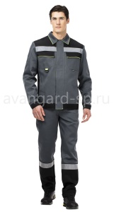 Костюм Джокер NEW(сер.-черн.-лайм),брюки р.112-116/182-188(ЧЗ)