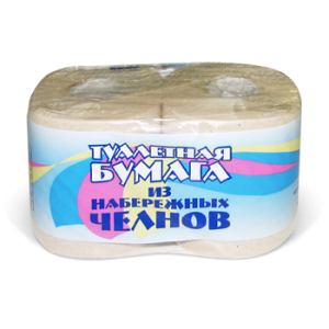 Бумага туалетная на гильзе 2штуки (уп 24шт)