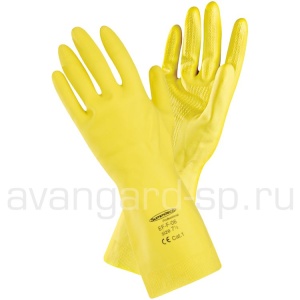 Перчатки ЭФФЕКТ р.7-7,5 (натуральный каучук)
