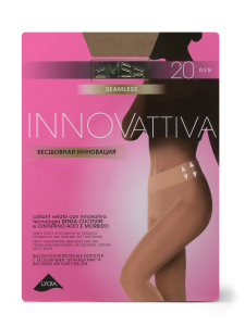 Колготки женские Innovattiva 20 ден. caramello (бл-коричн) р.4 (бесшовные)