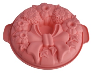 Форма для выпечки силиконовая 31х27х4 см Праздничная Linea Silicone 1/36
