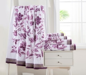 Полотенце велюр 65х135 см TV-10B2/Blue,Bordo,Violet