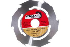 Диск для УШМ по дереву 125х22.23/20/16мм 6зуб Pilorama