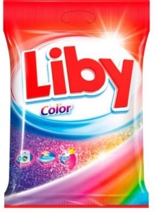 Стиральный порошок универсальный для цветного белья 1кг Liby (12)