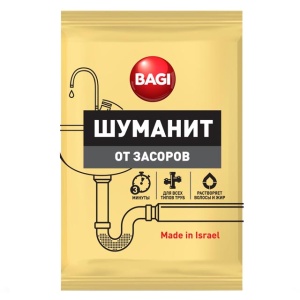 Средство чистящее от засоров 70гр Шуманит 