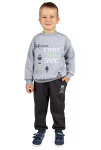 Комплект мал. (джемп+брюки) начес н3326 р.28/104 (ЧЗ)