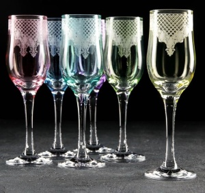 Набор бокалов стекло 6предметов Крокус для шампанского 200мл