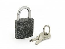 Замок навесной Palladium 303F-25 чугунный корпус-полимерная защелка