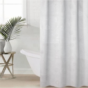 Штора для ванной EVA 180х180 см Одуванчики, кольца в комллекте