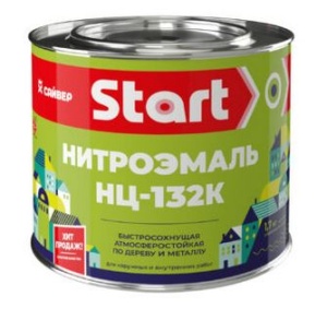 Эмаль НЦ-132К зеленая 1,7кг СТАРТ (6)