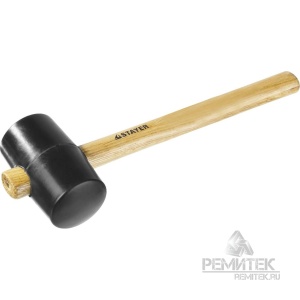 Киянка резиновая 900гр черная деревянная ручка STAYER