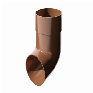 Слив трубы коричневый 