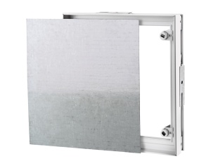 Люк сантехнический ДКП 200х300 под плитку белый